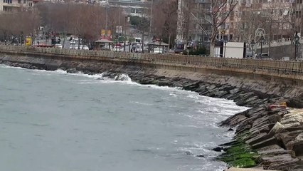 Marmara Denizi'nde poyraz etkisini sürdürüyor - TEKİRDAĞ
