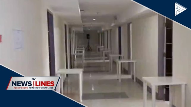 PNP opens quarantine site for cops having CoVID-19 symptomsPNP opens quarantine site for cops having CoVID-19 symptoms