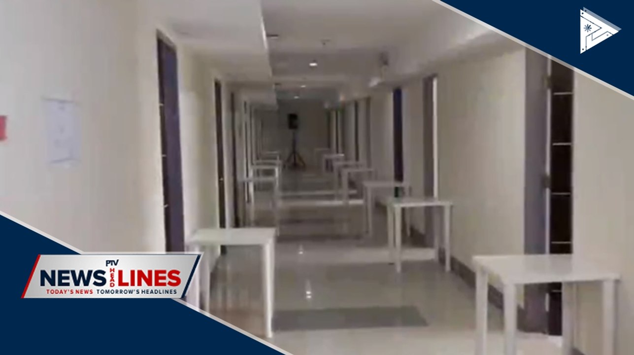 PNP opens quarantine site for cops having CoVID-19 symptomsPNP opens quarantine site for cops having CoVID-19 symptoms