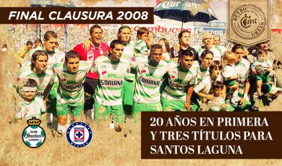 MT Retro: Clausura 2008, 20 años en Primera y 3 Títulos para Santos