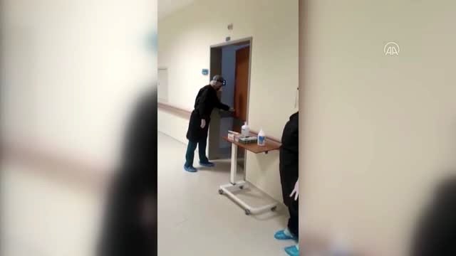 Kırklareli'nde ilk koronavirüs vakası olan UMKE personeli taburcu edildi