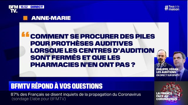 Comment se procurer des piles auditives pendant cette période de confinement? BFMTV répond à vos questions