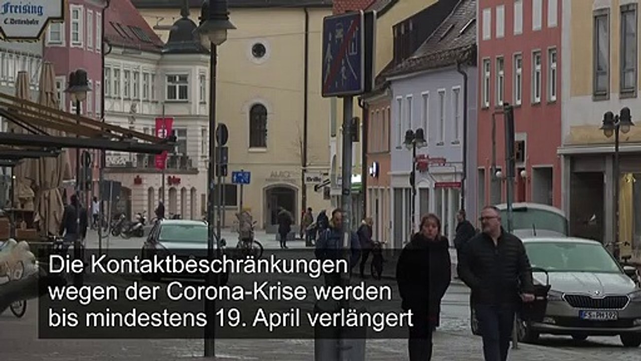 Ausgangsbeschränkungen gelten mindestens bis 19. April