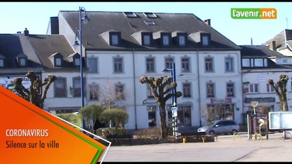 Coronavirus: silence sur la ville