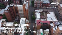 Coronavirus: Johannesburg vide vue du ciel, l'Afrique du Sud confinée
