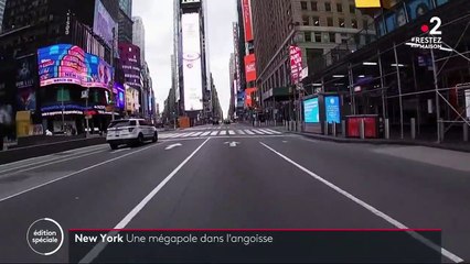 Coronavirus : déserte, New York est méconnaissable
