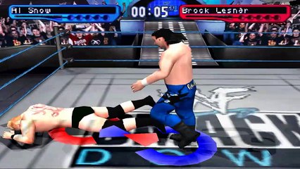 WWF Smackdown! 2 - Brock Lesnar season #9