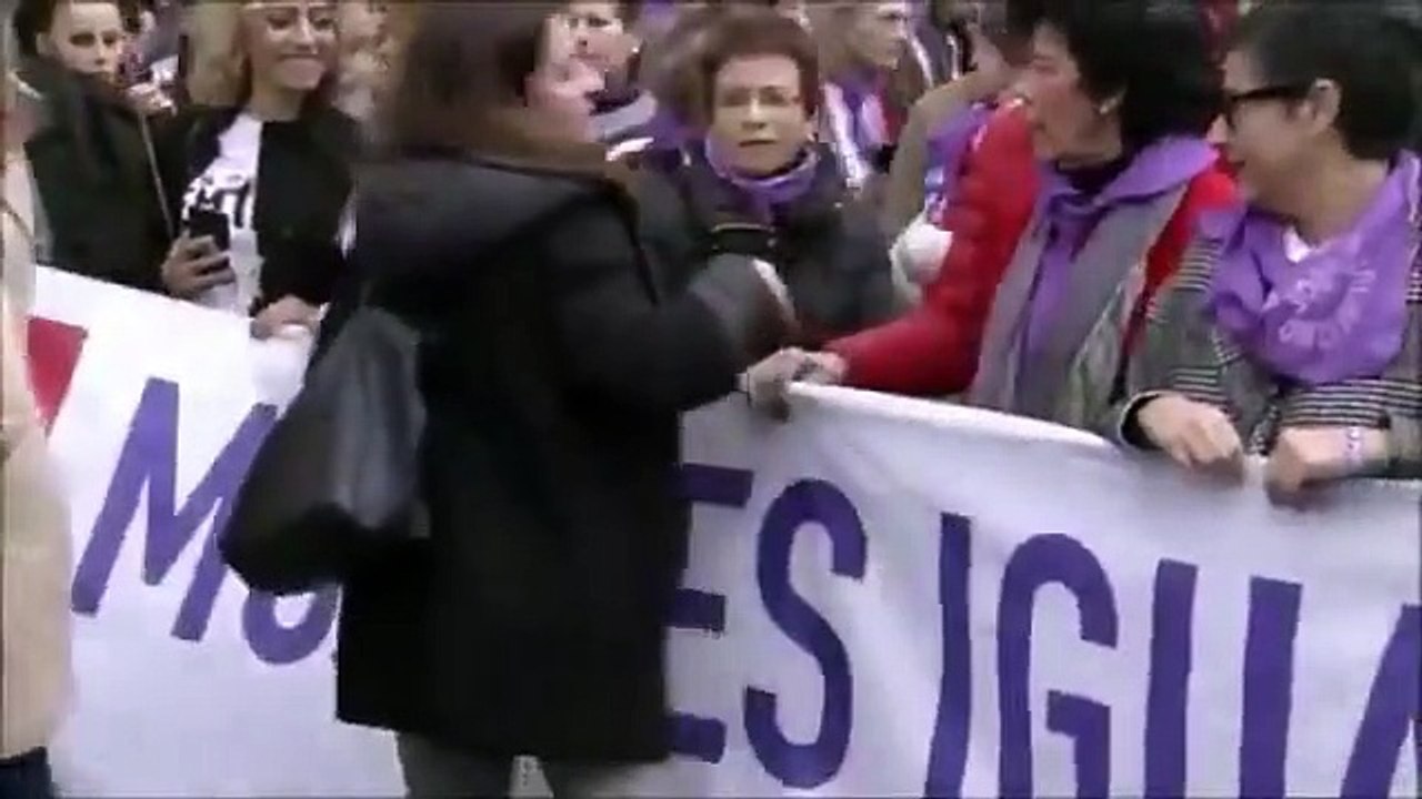 Lo que no se vió de la manifestación del 8M en Madrid