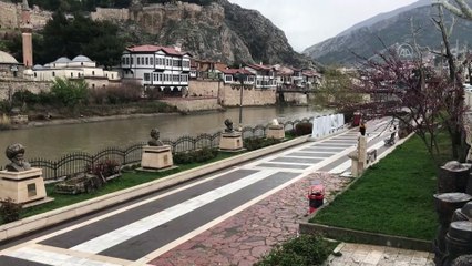 Yurt genelinde 'evde kal' çağrısına büyük oranda uyuluyor - AMASYA