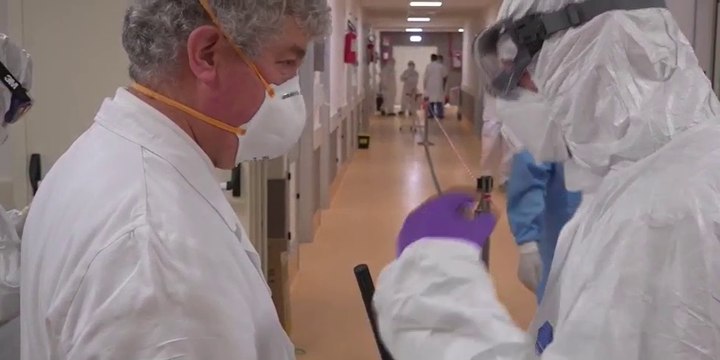 CORONAVIRUS AL COTUGNO DI NAPOLI, l'ospedale italiano COVID-19 dove nessun medico è stato infettato