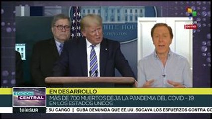 Cifra de contagios por COVID-19 en EEUU supera los 185 mil