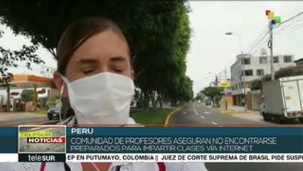 Pdte. de Perú anuncia que clases virtuales iniciarán el 6 de abril
