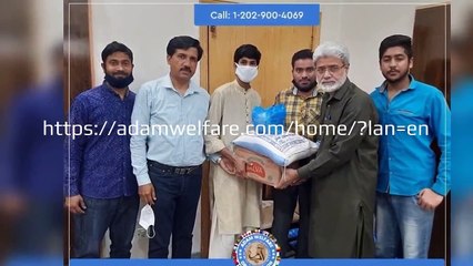 Adam Welafe aims to assist needy people in CONVID-19