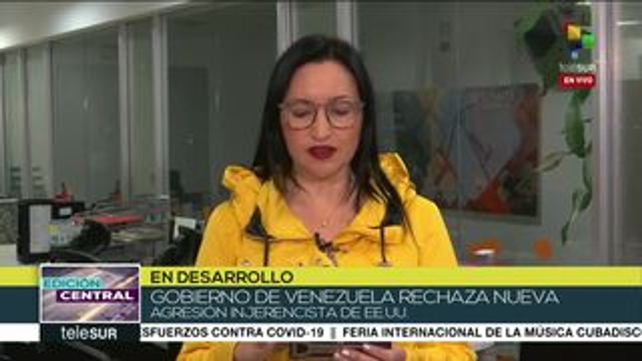 Venezuela rechaza plan de "transición" de Estados Unidos