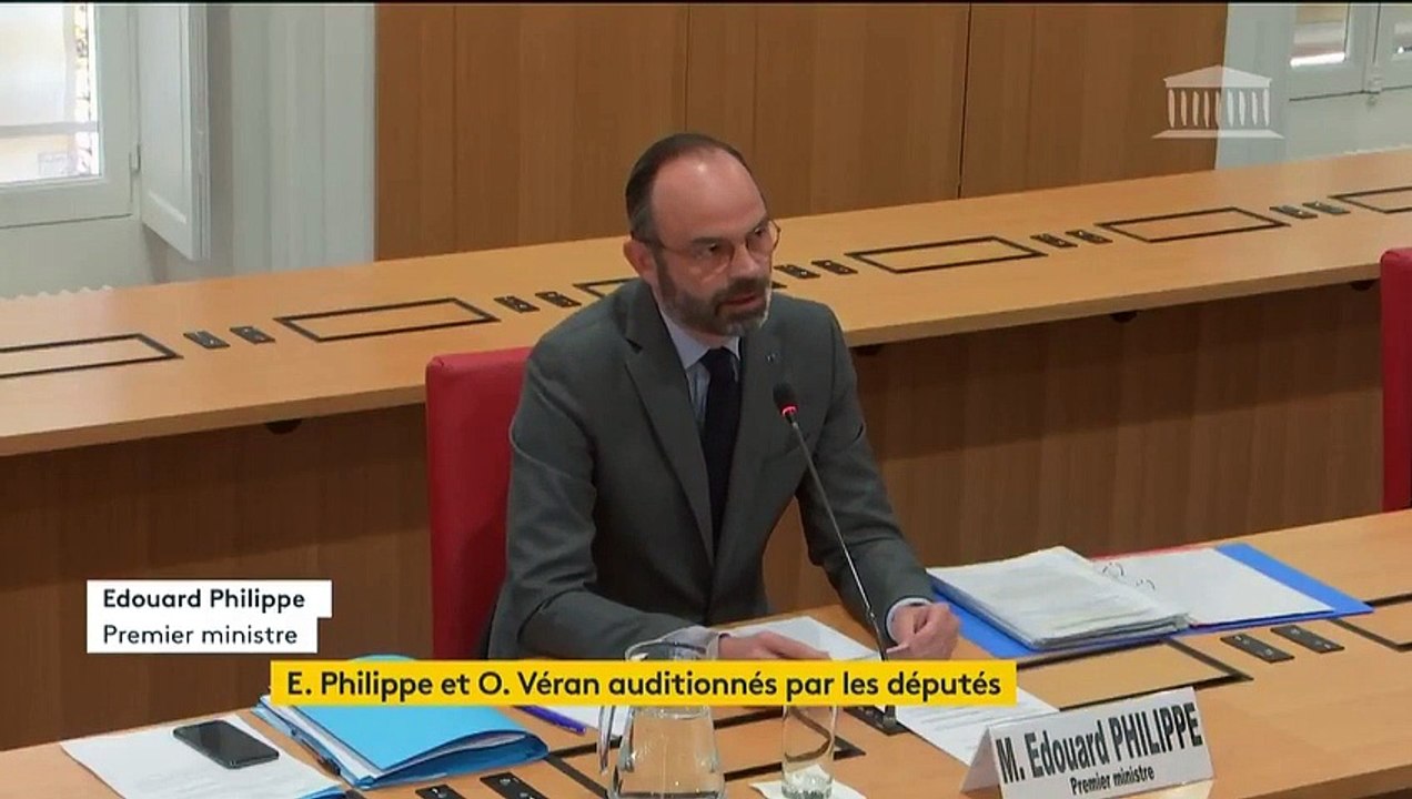 Coronavirus  - Edouard Philippe : " Il est bien légitime que dans une période de crise, le gouvernement puisse être contrôlé par le Parlement"