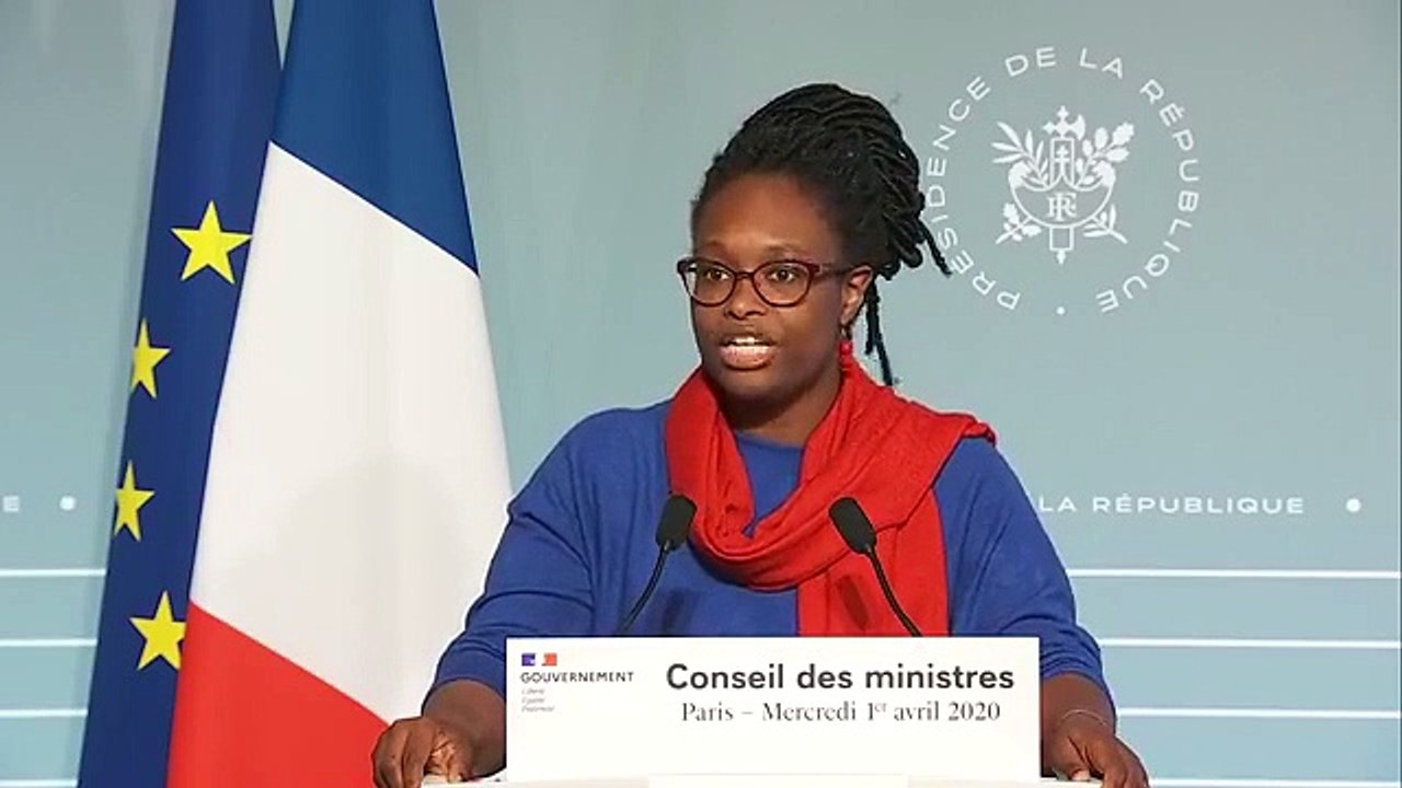 Présidence de la République Française Coronavirus Sibeth Ndiaye   Compte rendu du Conseil des ministres du 1er avril 2020