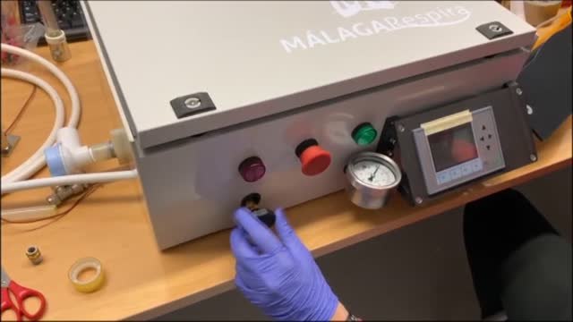 La Universidad de Málaga hace pruebas para producir 300 respiradores