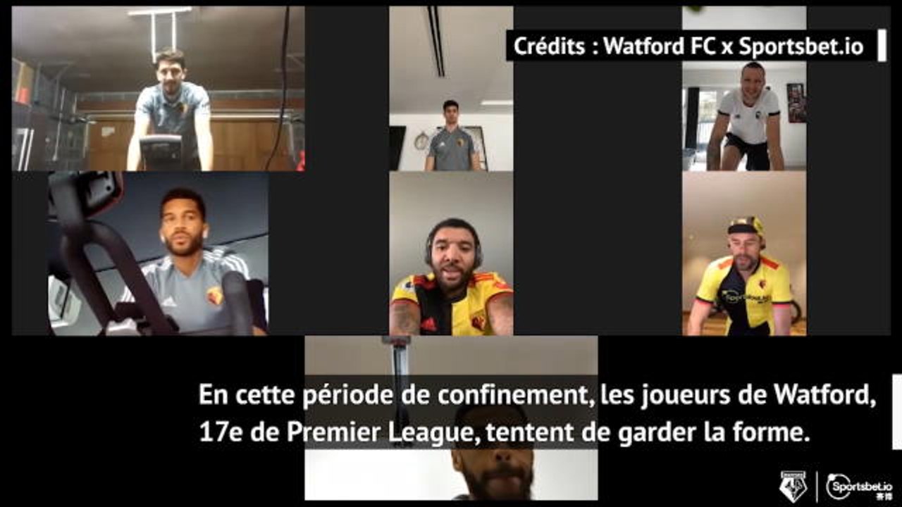 Coronavirus - Les joueurs de Watford ont trouvé un moyen de garder la forme !