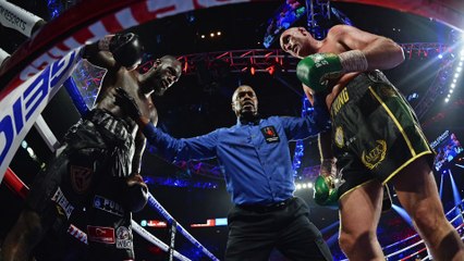 George Foreman Shares Words Of Wisdom With Deontay Wilder