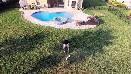 Download Video: Il livre du papier toilette à son voisin avec son drone