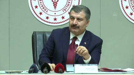 Bakan Koca: 'Son bir haftada 4 milyona yakın N95 maske dağıttık' - ANKARA