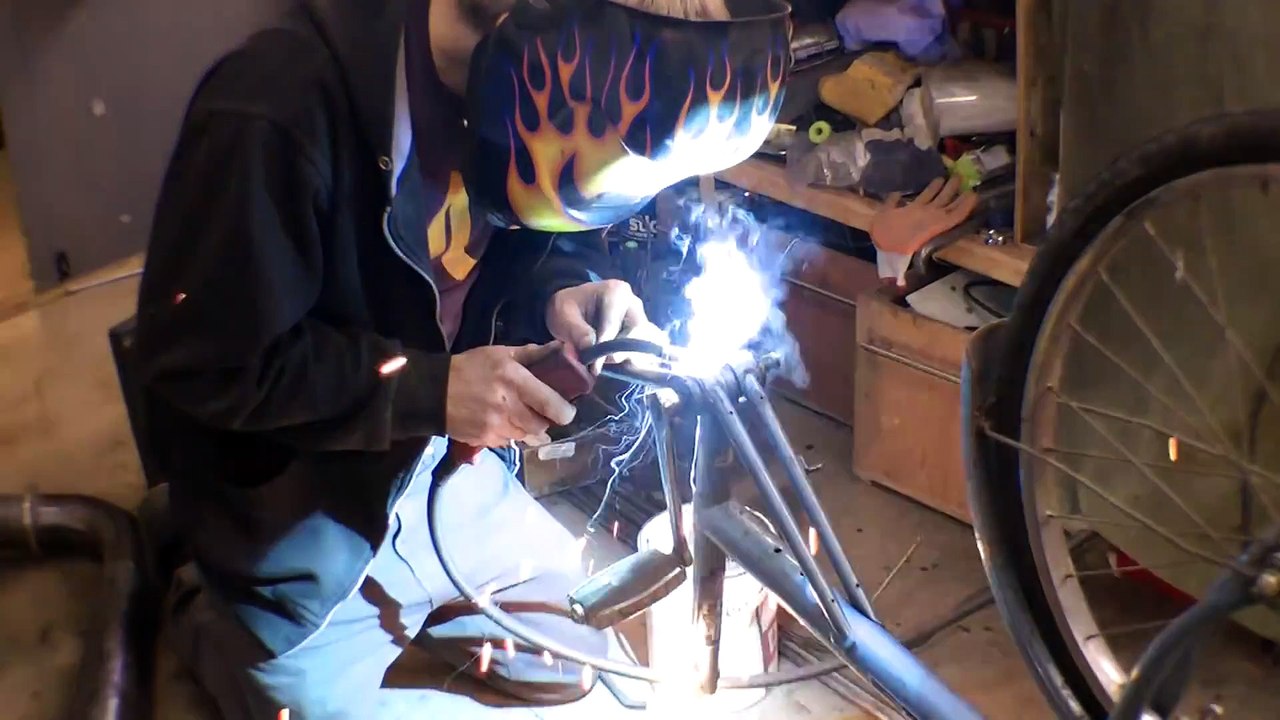 making the jet bicycle