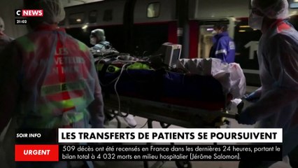 Premier transfert réussi de patients franciliens vers la Bretagne