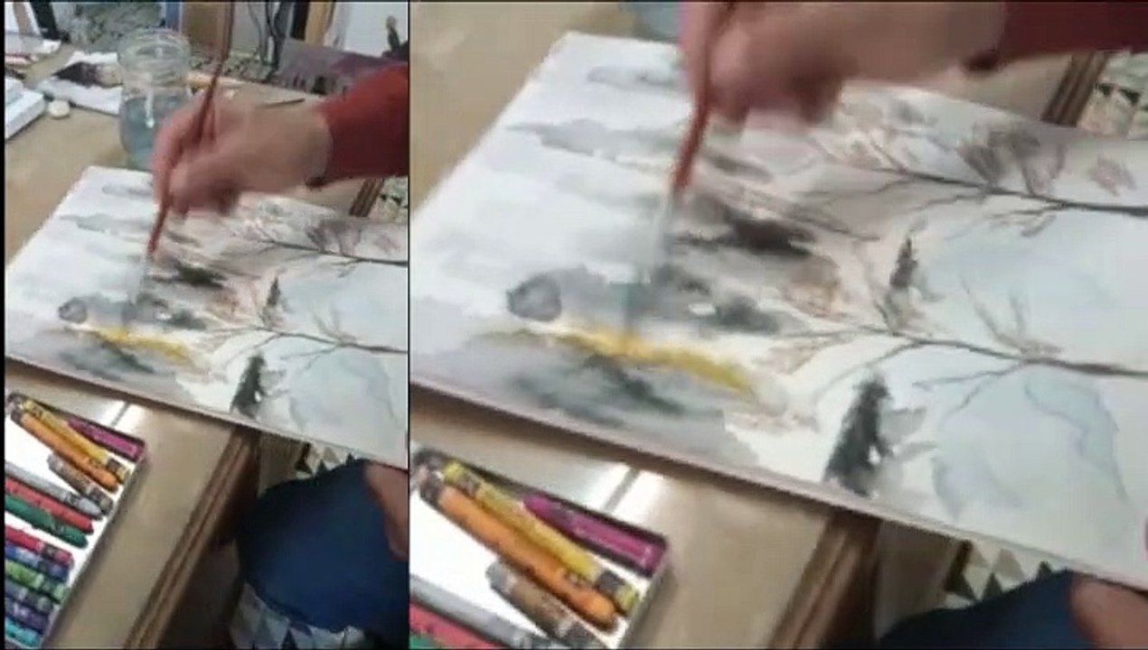 Pintando en acuarela con Emilio Morales