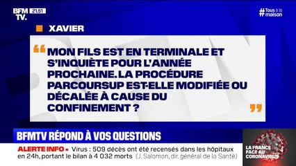 La procédure Parcoursup est-elle modifiée ou décalée à cause du confinement ? BFMTV vous répond