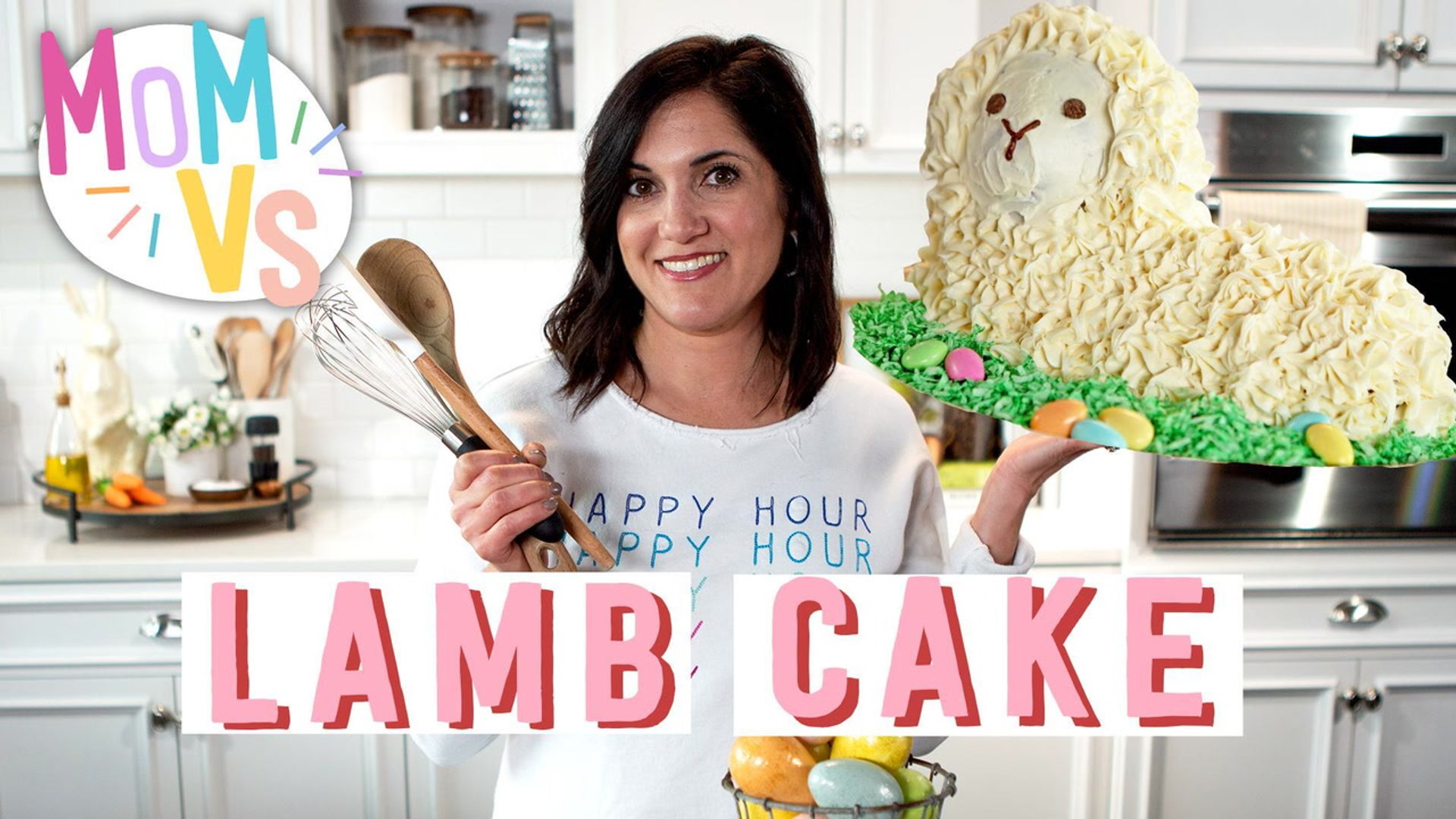 Mom vs Lamb Cake