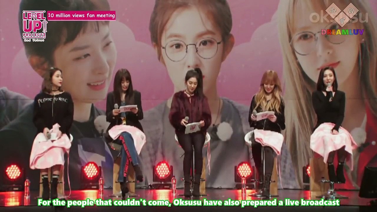 [ENG SUB] 180318 Red Velvet Oksusu 'Level Up Project' Fanmeet