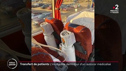 Coronavirus : un bus transportant des patients forcé de faire demi-tour