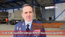 İspanya Savunma Bakanlığı Savunma Politikaları Genel Müdürü Tümg. Figuero Türk Halkına Teşekkür Etti