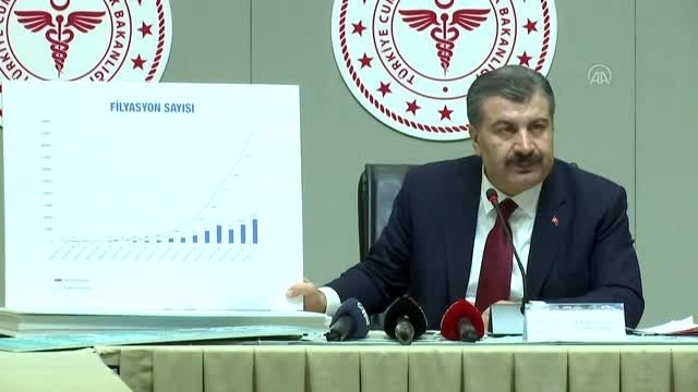 (TEKRAR) Bakan Koca: En fazla koronavirüs vakası İstanbul'da görüldü