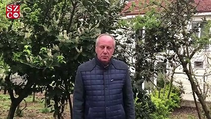 İnce, belediyelere tepki gösteren Erdoğan’ı eleştirdi