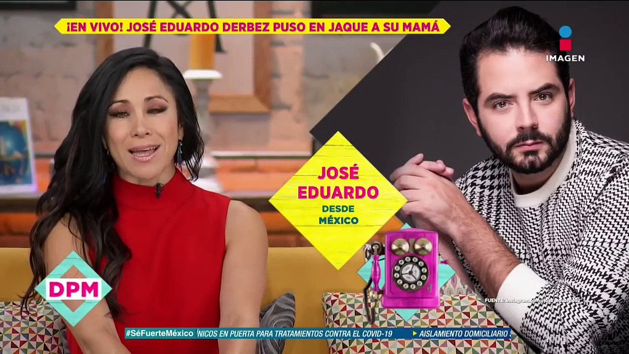 José Eduardo Derbez: Victoria Ruffo, Omar Fayad ante COVID-19, Bárbara de Regil y más