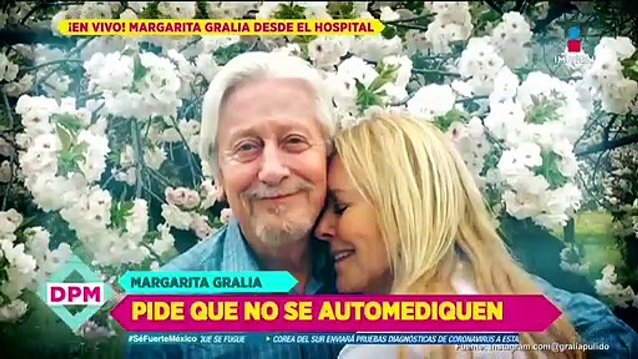 ¡Así descubrió Margarita Gralia que ella y esposo que tenían COVID-19!