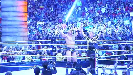 Roman Reigns And The Rock Collide During WWE Dream Match Mania HD