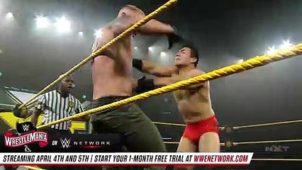 Jake Atlas vs Dexter Lumis WWE NXT 01/04/2020 HD
