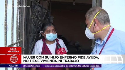 Edición Mediodía: Mujer con hijo discapacitado piden ayuda