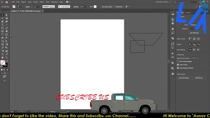 Scale Tool | Adobe Illustrator | Learn Graphics HIndi | Class 26 |  @Aanav Creations   @Technical Maanav