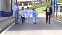 Consejero de Sanidad de Cantabria visita el hospital de Liencre