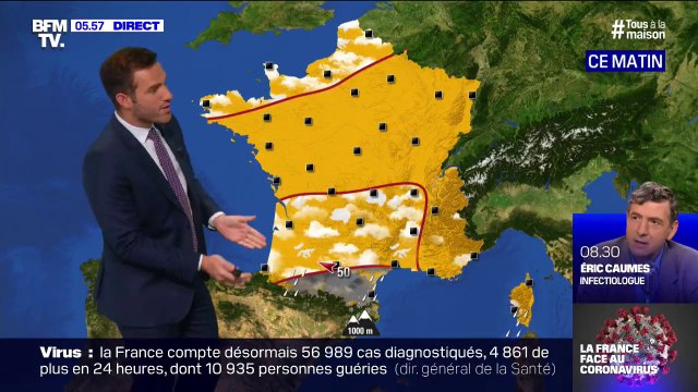 Du soleil et quelques nuages sur l'ensemble de l'Hexagone ce jeudi