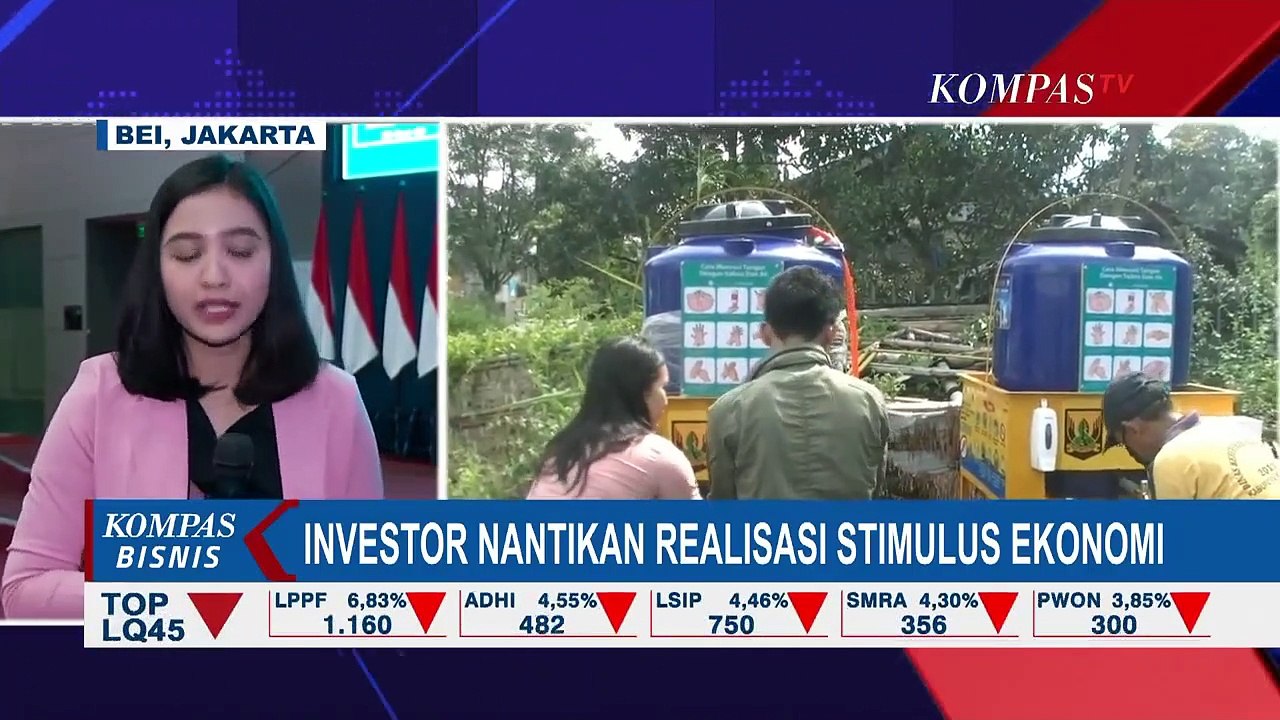 Investor Nantikan Realisasi Stimulus Ekonomi