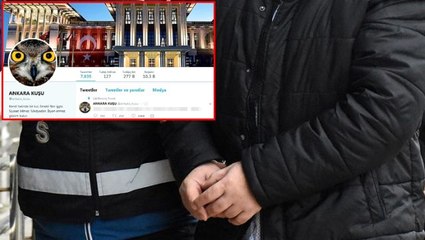 Twitter'da 'Ankara Kuşu' hesabını yöneten kişi FETÖ'den gözaltına alındı