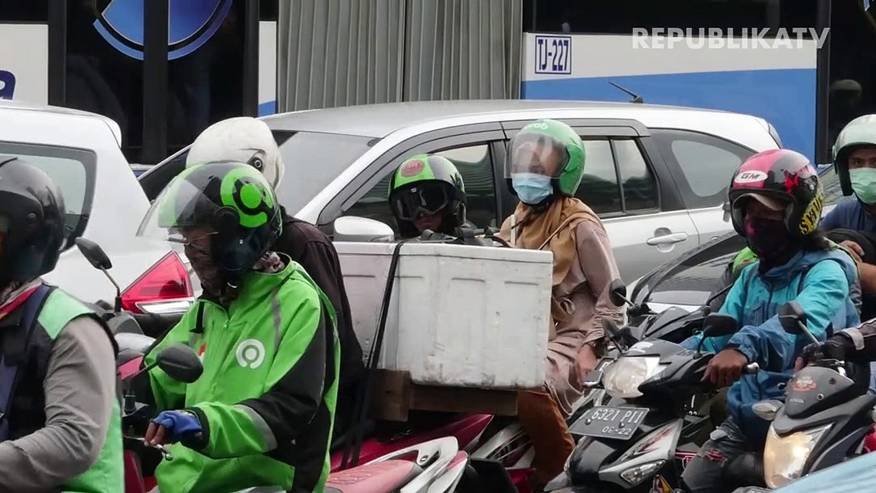 Kendaraan pemudik .