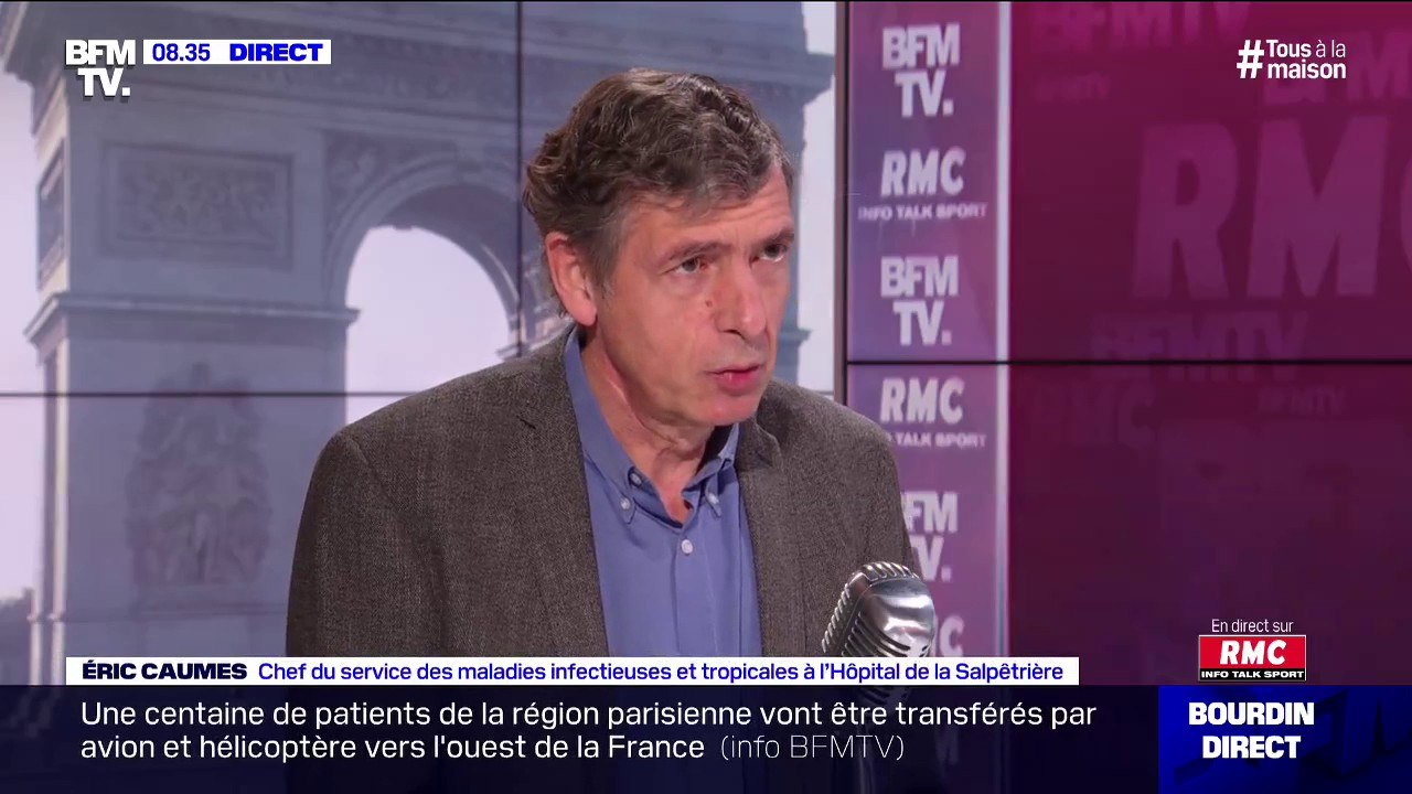 Eric Caumes: "La situation est sérieuse, la plupart des hôpitaux en Ile-de-France sont saturés"