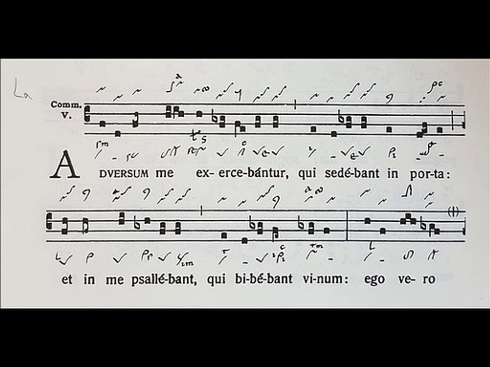 Communio Adversum me, Hebdomada sancta 3
