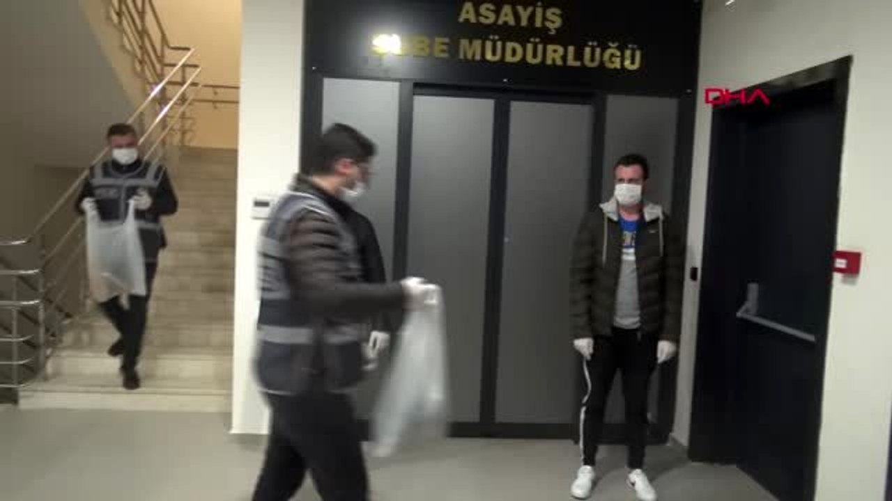 KAHRAMANMARAŞ Koronavirüs nedeniyle evde otururken, kapıdan ayakkabıları çalındı