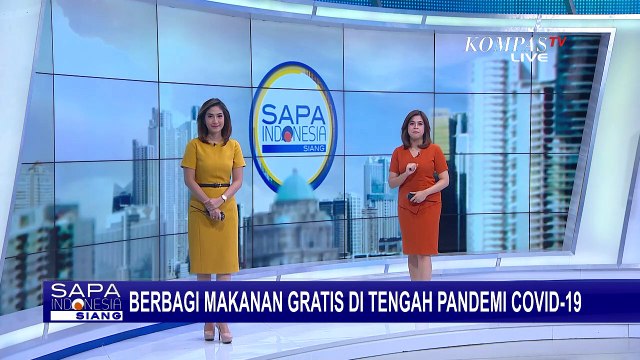 Berbagi Makanan Gratis Kepada Ojek Online di Tengah Pandemi Corona